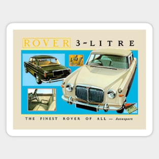 ROVER P5 - advert Magnet